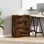 Armarios con 2 cajones 2 uds roble ahumado 60x31x40 cm by , Drawers - Ref: Foro24-858830, Price: 93,61 €, Discount: %