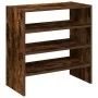Zapateros 2 uds apilables roble ahumado 60x30x30,5 cm de , Zapateros y organizadores de calzado - Ref: Foro24-858866, Precio:...
