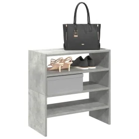 Zapateros 2 uds apilables gris hormigón 60x30x30,5 cm de , Zapateros y organizadores de calzado - Ref: Foro24-858864, Precio:...