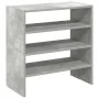 Zapateros 2 uds apilables gris hormigón 60x30x30,5 cm de , Zapateros y organizadores de calzado - Ref: Foro24-858864, Precio:...