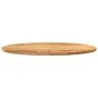 Tablero de mesa ovalado madera maciza de roble 80x40x2 cm by , Table tops - Ref: Foro24-4009045, Price: 43,41 €, Discount: %