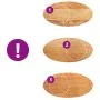 Tablero de mesa ovalado madera maciza de roble 80x40x2 cm by , Table tops - Ref: Foro24-4009045, Price: 43,41 €, Discount: %