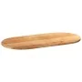 Tablero de mesa ovalado madera maciza de roble 100x50x2 cm de , Tableros para mesas - Ref: Foro24-4009070, Precio: 66,49 €, D...