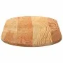 Tablero de mesa ovalado madera maciza de roble 100x50x2 cm de , Tableros para mesas - Ref: Foro24-4009070, Precio: 66,49 €, D...