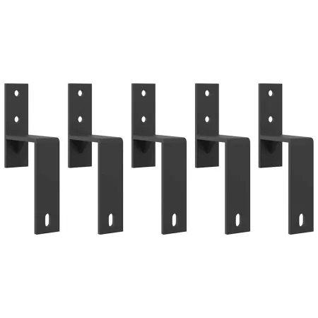 Soportes derivación puerta granero 5 piezas para rieles planos by , Door items - Ref: Foro24-4009760, Price: 29,32 €, Discoun...