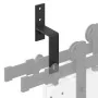 Soportes derivación puerta granero 5 piezas para rieles planos by , Door items - Ref: Foro24-4009760, Price: 29,32 €, Discoun...