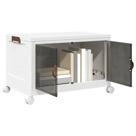 Caja de almacenaje apilable con ruedas 75 L 64x40x41 cm von , Lastenstapler - Ref: Foro24-4012366, Preis: 40,89 €, Rabatt: %