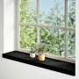 Alféizares de ventana 2 uds madera maciza roble marrón oscuro by , Marcos de ventanas - Ref: Foro24-4009175, Price: 59,42 €, ...
