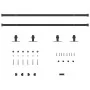 Kit de puerta corredera de armario acero carbono 213 cm by , DIY accessories - Ref: Foro24-4009678, Price: 33,98 €, Discount: %