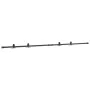 Kit de puerta corredera de armario acero carbono 213 cm by , DIY accessories - Ref: Foro24-4009678, Price: 33,98 €, Discount: %