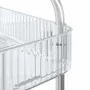 Carro de almacenamiento 4 niveles transparente 37x28x95 cm by , Cargo forklifts - Ref: Foro24-4012379, Price: 35,34 €, Discou...