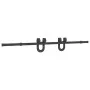 Kit de herrajes para puertas correderas acero negro 183 cm by , Door items - Ref: Foro24-4009720, Price: 40,28 €, Discount: %