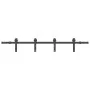 Kit de herrajes para puertas correderas acero negro 183 cm by , Door items - Ref: Foro24-4009736, Price: 81,09 €, Discount: %