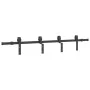 Kit de herrajes para puertas correderas acero negro 183 cm by , Door items - Ref: Foro24-4009736, Price: 81,09 €, Discount: %