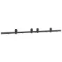 Kit de herrajes para puertas correderas acero negro 200 cm by , Door items - Ref: Foro24-4009741, Price: 87,29 €, Discount: %