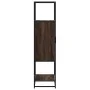 Aparador alto madera de ingeniería y metal marrón roble by , Sideboards - Ref: Foro24-849043, Price: 99,98 €, Discount: %