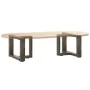 Patas de mesa centro forma T 2uds acero natural 50x25x(30-31)cm de , Patas para mesas - Ref: Foro24-4013011, Precio: 77,51 €,...