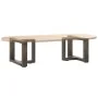 Patas de mesa centro forma T 2uds acero natural 40x25x(30-31)cm de , Patas para mesas - Ref: Foro24-4013007, Precio: 74,43 €,...