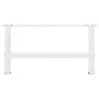 Patas de mesa de centro blanco 2uds acero 60x(30-31) cm de , Patas para mesas - Ref: Foro24-4013265, Precio: 61,61 €, Descuen...