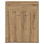 Aparador de madera de ingeniería roble artisan 60x30x75 cm de , Aparadores - Ref: Foro24-855897, Precio: 78,29 €, Descuento: %