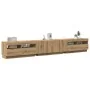 Mueble de TV luces LED madera roble artisan 260x35x40 cm de , Muebles TV - Ref: Foro24-3329168, Precio: 221,42 €, Descuento: %