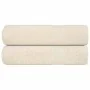 Toallas de mano 2 uds 100% algodón crema 50x100 cm 360 gsm de , Toallas - Ref: Foro24-136998, Precio: 16,08 €, Descuento: %