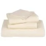 Toallas 4 uds 100% algodón crema 30x30 cm 360 gsm de , Toallas - Ref: Foro24-136993, Precio: 14,63 €, Descuento: %