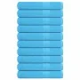 Toallas de sauna 10 uds 100% algodón turquesa 80x200 cm 360 gsm de , Toallas - Ref: Foro24-136985, Precio: 109,78 €, Descuent...