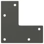 Patas para mesa de centro cónicas 4 uds acero antracita 30-31cm de , Patas para mesas - Ref: Foro24-4012510, Precio: 37,09 €,...