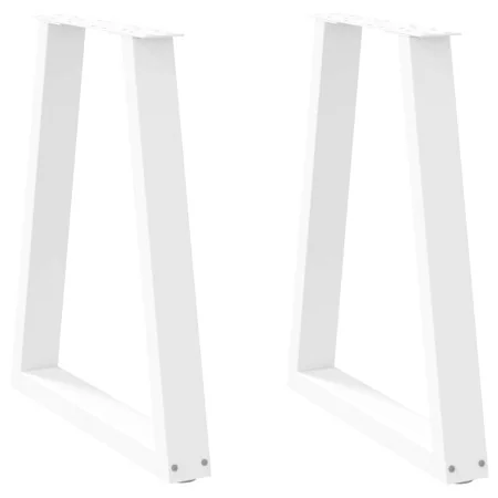 Patas para mesa de centro en forma de V 2 uds acero blanco by , Table legs - Ref: Foro24-4012565, Price: 88,22 €, Discount: %