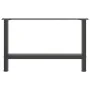 Patas de mesa de centro antracita 2 unidades 70x(42-43)cm acero de , Patas para mesas - Ref: Foro24-4013290, Precio: 70,17 €,...