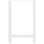 Patas de mesa de centro acero blanco 2 uds 50x(72-73) cm de , Patas para mesas - Ref: Foro24-4013301, Precio: 84,91 €, Descue...
