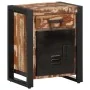 Mesilla de noche multicolor 40x30x50 cm madera maciza reciclada de , Mesitas de noche - Ref: Foro24-4013561, Precio: 116,73 €...