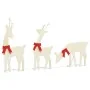 Decoración navideña reno 3 uds 90 LED blanco cálido de , Luces de Navidad - Ref: Foro24-4019500, Precio: 56,59 €, Descuento: %