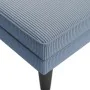 Chaise longue con cojín de tela de pana azul de , Divanes - Ref: Foro24-4009818, Precio: 147,05 €, Descuento: %