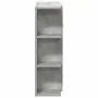 Armario de espejo de baño contrachapada gris 80x20,5x64 cm de , Tocadores de baño - Ref: Foro24-856035, Precio: 60,79 €, Desc...