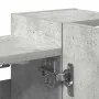 Armario de espejo de baño contrachapada gris 80x20,5x64 cm de , Tocadores de baño - Ref: Foro24-856035, Precio: 60,79 €, Desc...