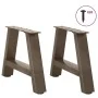 Patas de mesa de centro forma A 2uds acero 40x(30-31) cm de , Patas para mesas - Ref: Foro24-4012815, Precio: 51,36 €, Descue...