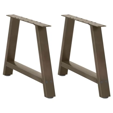 Patas de mesa de centro forma A 2uds acero 70x(42-43) cm de , Patas para mesas - Ref: Foro24-4012843, Precio: 70,45 €, Descue...