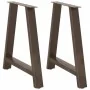 Patas de mesa de centro forma A 2uds acero 70x(72-73) cm de , Patas para mesas - Ref: Foro24-4012855, Precio: 87,52 €, Descue...