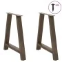 Patas de mesa de centro forma A 2uds acero 70x(72-73) cm de , Patas para mesas - Ref: Foro24-4012855, Precio: 87,52 €, Descue...