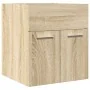 Mueble de lavabo de baño madera roble Sonoma 41x38,5x46 cm de , Muebles de baño - Ref: Foro24-856203, Precio: 37,41 €, Descue...