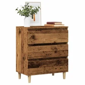 Aparador de madera contrachapada envejecida 60x35x70 cm de , Aparadores - Ref: Foro24-856480, Precio: 71,28 €, Descuento: %