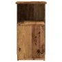 Mesa auxiliar de madera contrachapada envejecida 36x30x56 cm by , Side tables - Ref: Foro24-856558, Price: 36,09 €, Discount: %