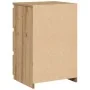 Mesita de noche madera de ingeniería roble artisan 40x35x62,5cm by , Nightstands - Ref: Foro24-856524, Price: 62,22 €, Discou...