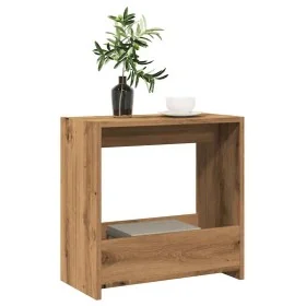 Mesa auxiliar madera contrachapada roble artisian 50x26x50 cm by , Side tables - Ref: Foro24-856539, Price: 35,53 €, Discount: %