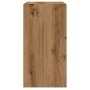 Mesa auxiliar madera contrachapada roble artisian 50x26x50 cm by , Side tables - Ref: Foro24-856539, Price: 35,53 €, Discount: %