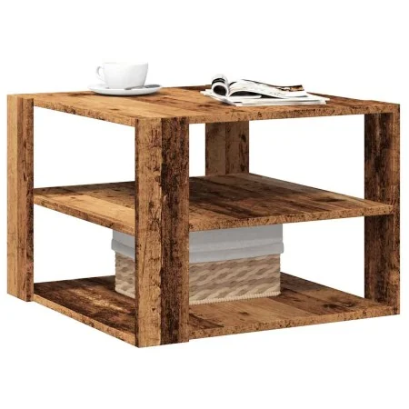 Set mesas de centro madera ingeniería envejecida 58x58x40 cm de , Mesas de centro - Ref: Foro24-856496, Precio: 45,42 €, Desc...