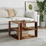 Set mesas de centro madera ingeniería envejecida 58x58x40 cm de , Mesas de centro - Ref: Foro24-856496, Precio: 45,42 €, Desc...