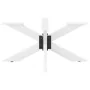 Pata de mesa de centro en forma de araña blanco 98x58x(42-43)cm de , Patas para mesas - Ref: Foro24-4013109, Precio: 117,81 €...